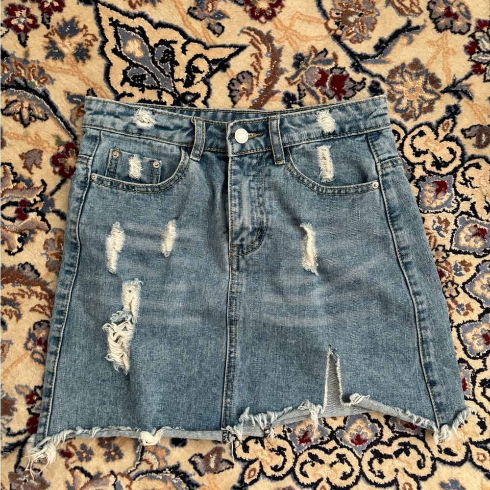 Denim Skirt